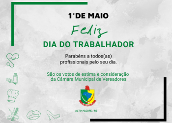 Feliz Dia do Trabalhador