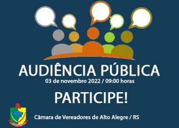 AUDIÊNCIA PÚBLICA LDO(Lei de Diretrizes orçamentárias) 2023