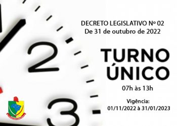 DECRETO LEGISLATIVO Nº 02/2022 – Turno Único