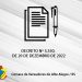 DECRETO Nº 3.550, DE 20 DE DEZEMBRO DE 2022
