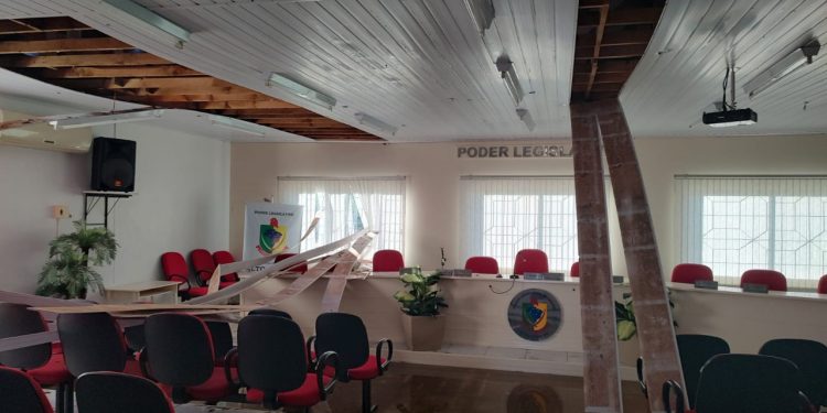Câmara de vereadores de Alto Alegre registra grandes perdas depois de temporal de granizo