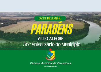 Parabéns Alto Alegre!