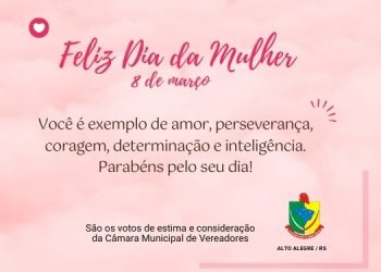 Feliz Dia da Mulher