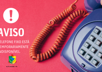 AVISO! Telefone indisponível
