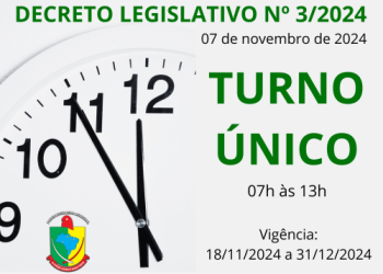 DECRETO LEGISLATIVO Nº 03/2024 – Turno Único