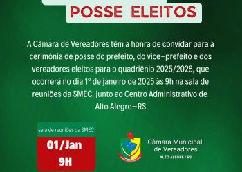 CONVITE POSSE ELEITOS