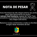 NOTA DE PESAR