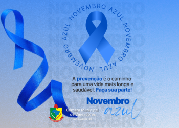 NOVEMBRO AZUL — Cuidar da saúde é um ato de coragem 🩵