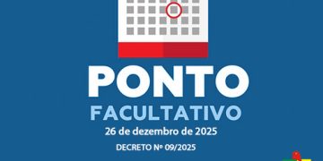 DECRETO LEGISLATIVO Nº 09/2025 – Decreta ponto facultativo no dia 26 de dezembro de 2025