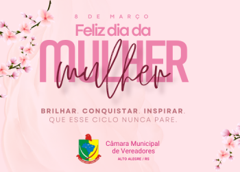 Feliz dia da Mulher